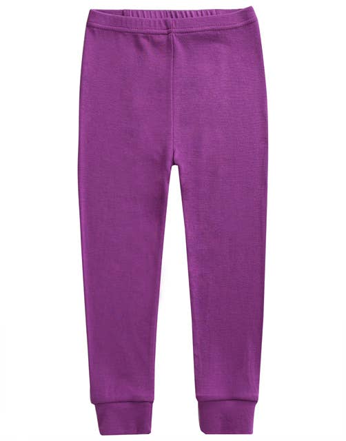 Modal Raglan Purple Long Sleeve PJs