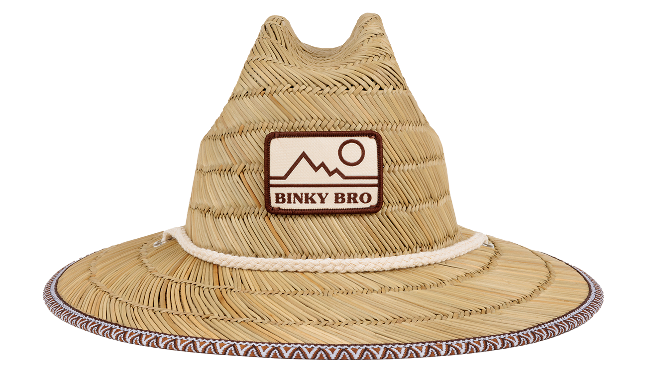 Barney Patrol (Mt. Banks) Straw sun hat