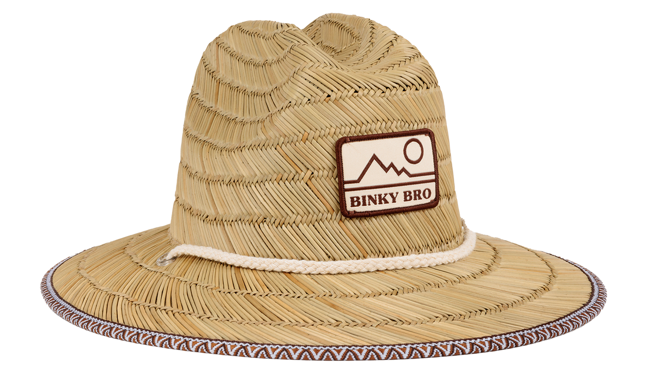 Barney Patrol (Mt. Banks) Straw sun hat