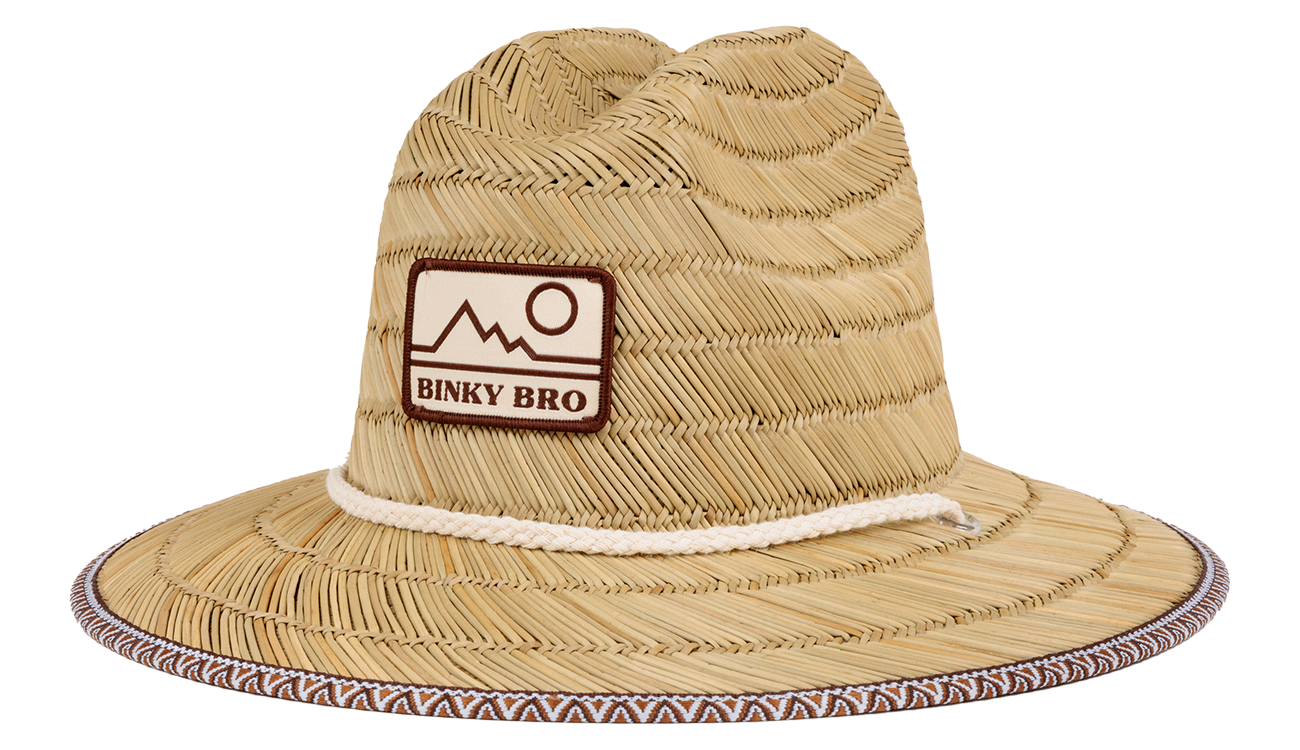 Barney Patrol (Mt. Banks) Straw sun hat