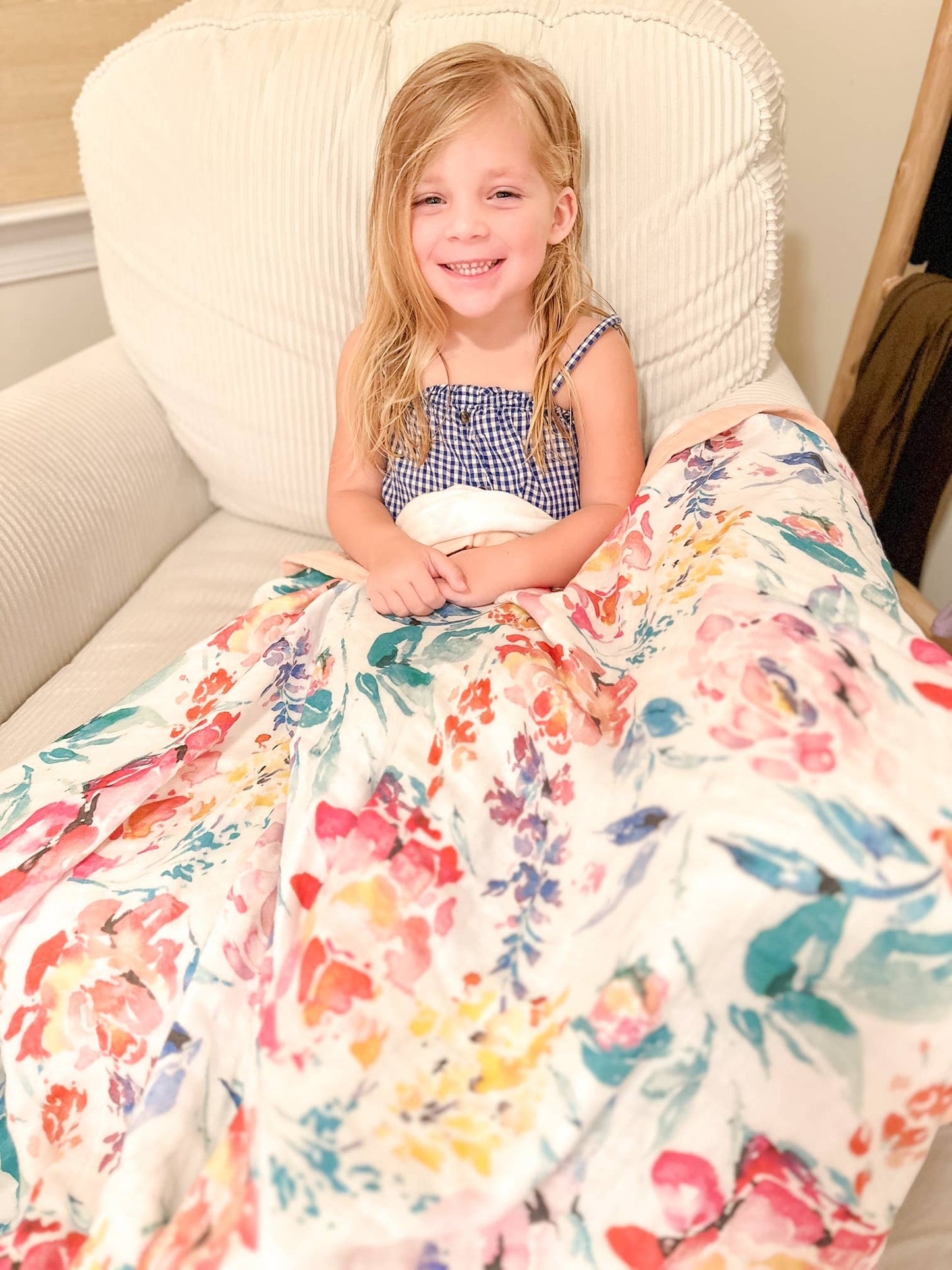 Premium Baby Blanket Toddler Blanket - Bamboo and Cotton