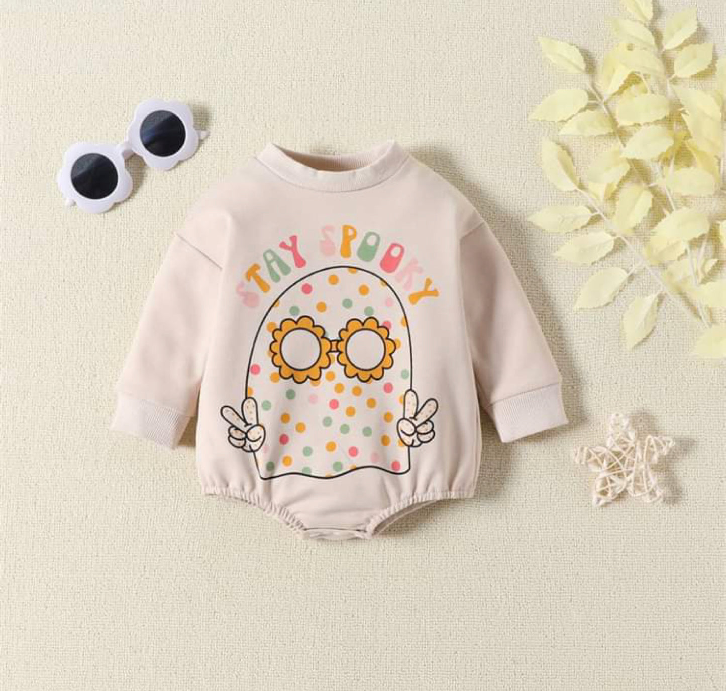 Spooky Bubble Rompers