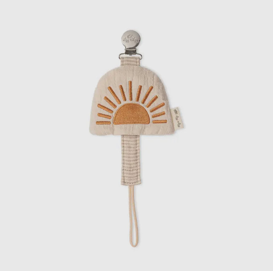 Sun Pacifier Clip