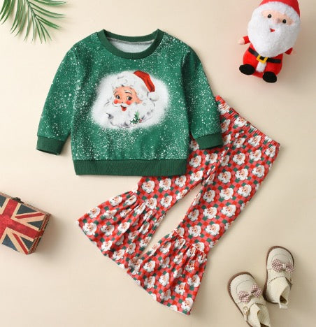 Santa Bells Set