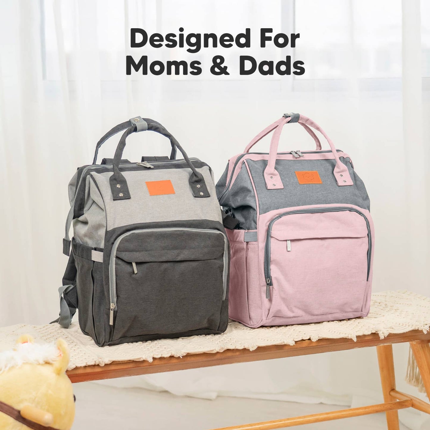 Original Diaper Bag Backpack, Baby Bags with Changing Pad