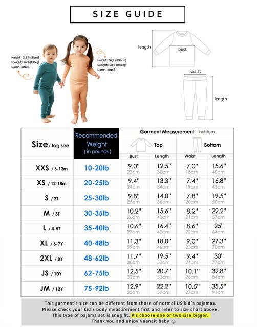 Sweet Banana Long Sleeve PJ's