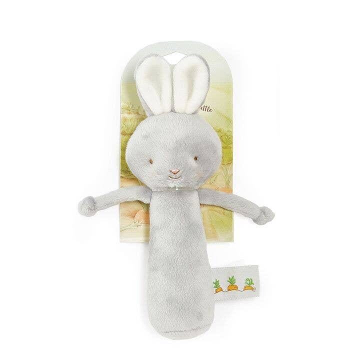 Friendly Chime Rattle - Gray bunny