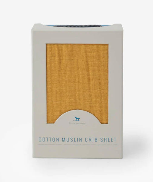 Cotton Muslin Crib Sheet