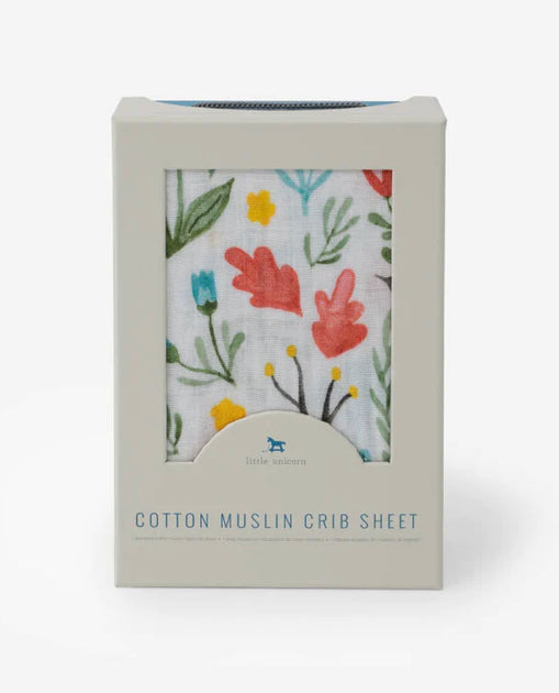 Cotton Muslin Crib Sheet