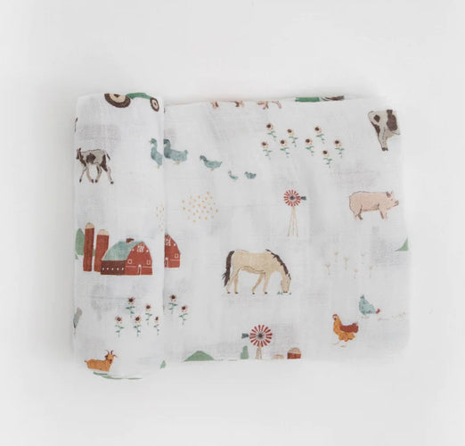 Cotton Muslin Swaddle Blanket