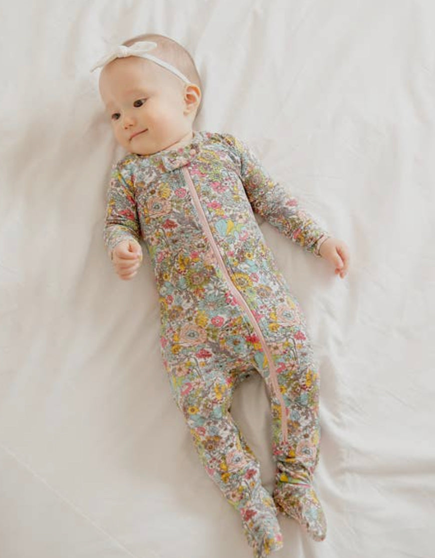Azalea Floral Footie