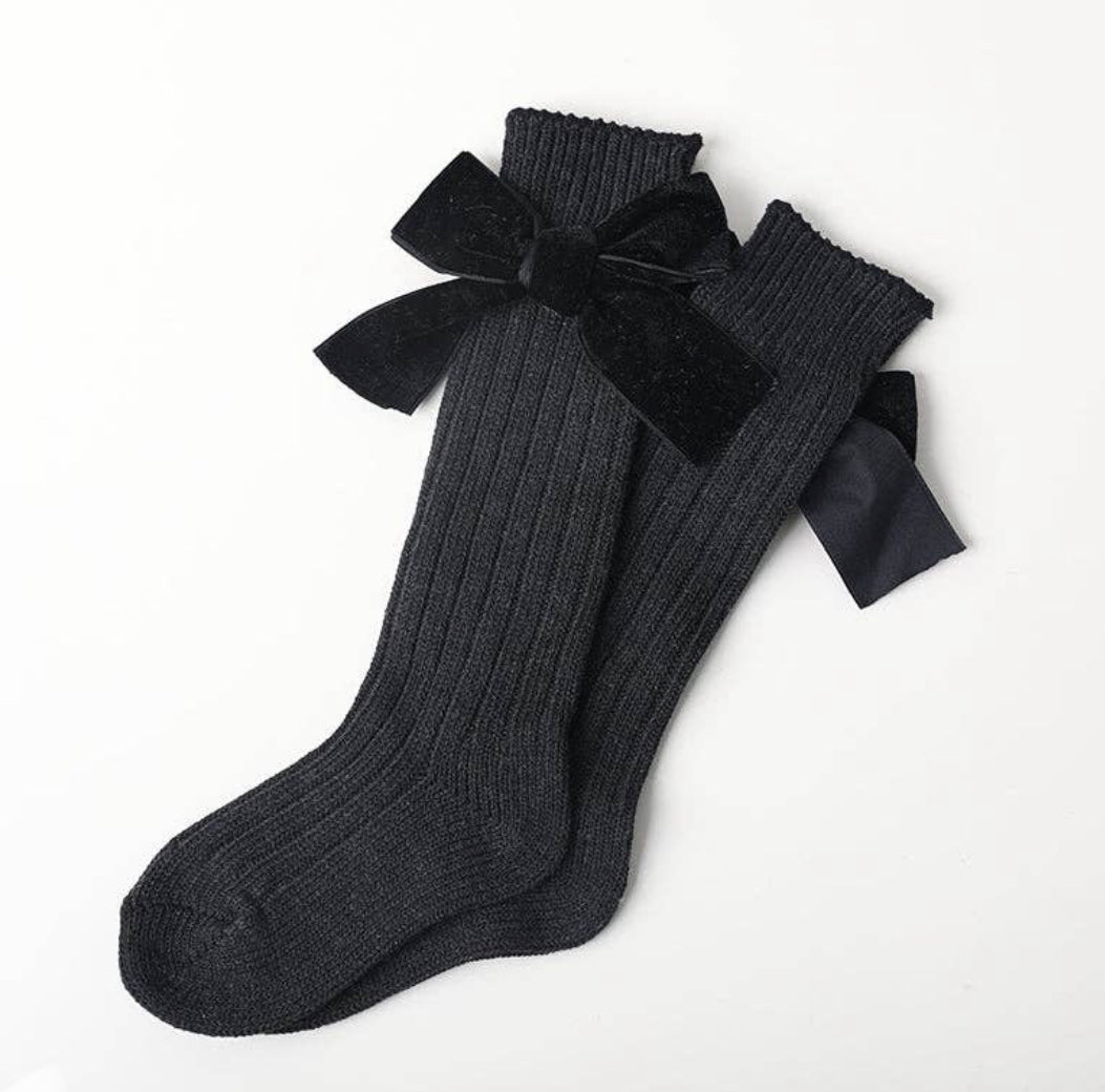 Bow Knee Socks