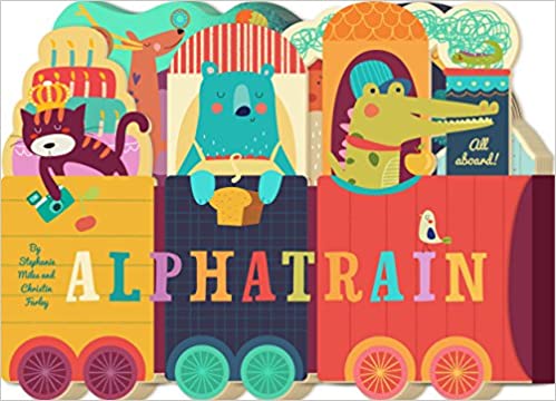 Alphatrain Board Book