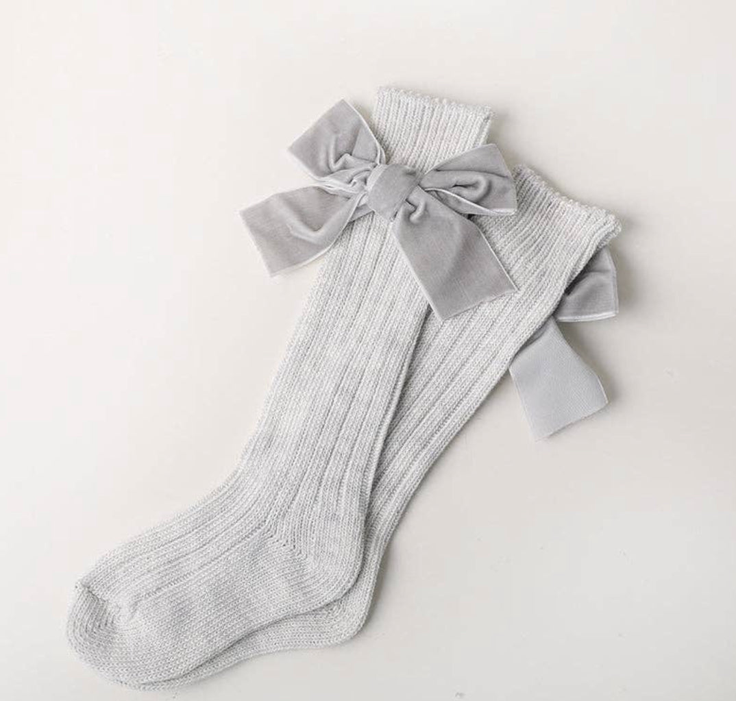 Bow Knee Socks