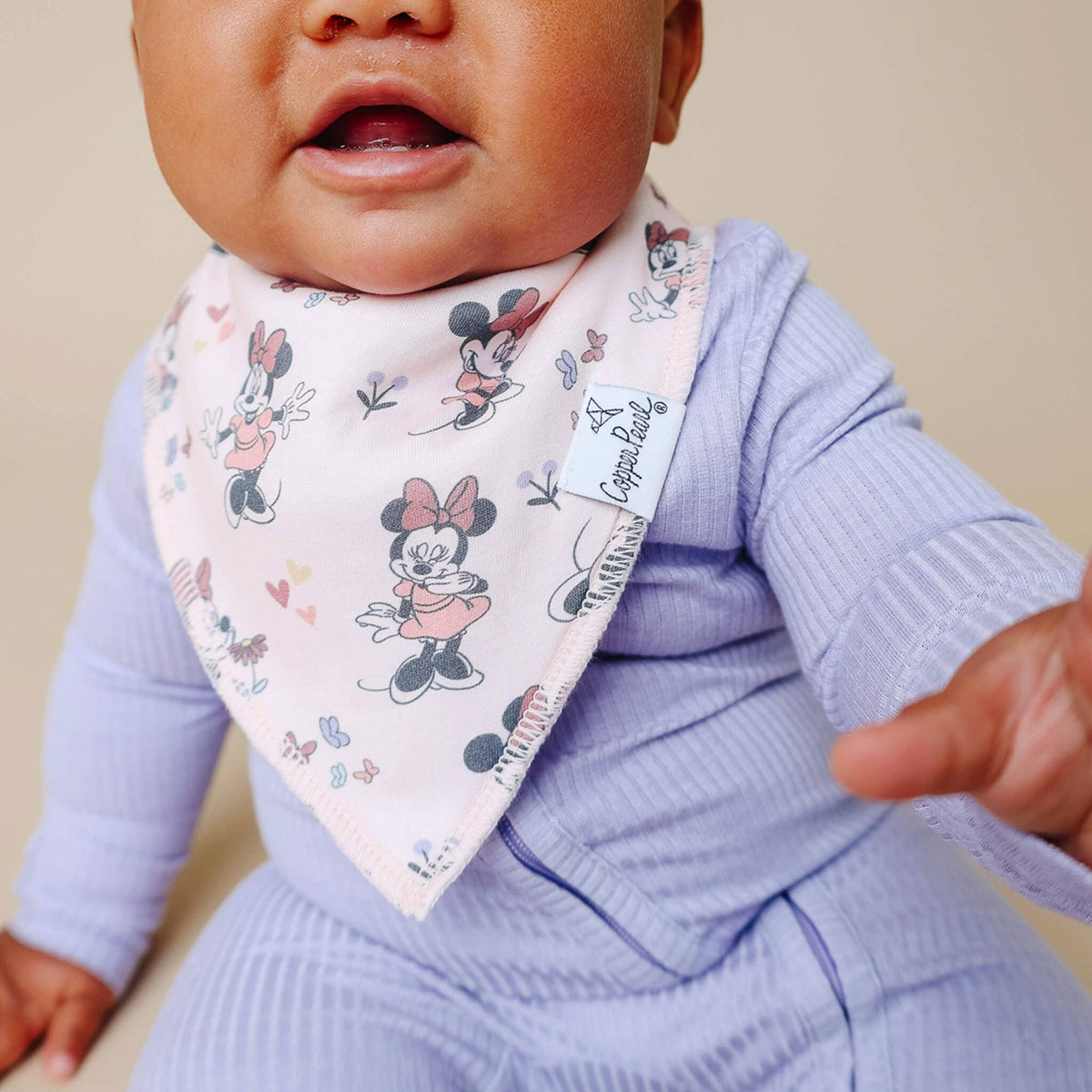 4 Pack Baby Bandana Bibs - Minnie Mouse