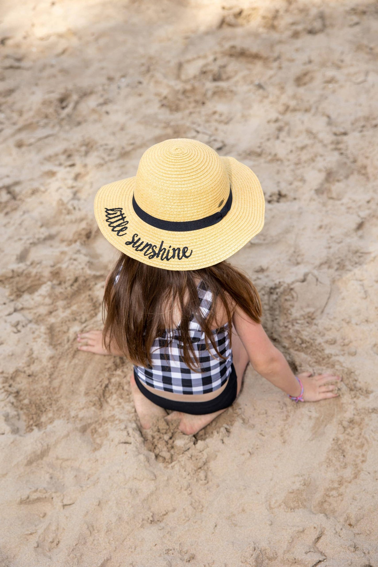 Kid's Sun Hat - Natural - Little Sunshine