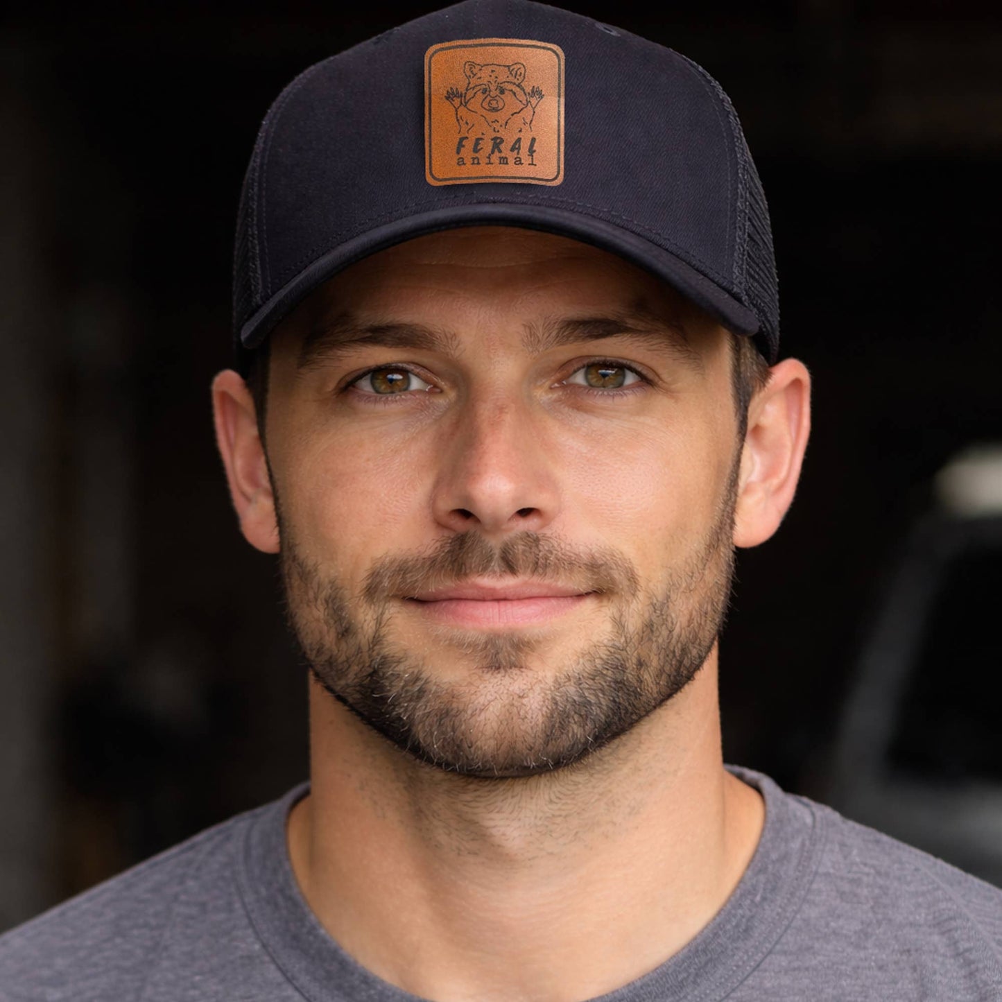 Feral Animal Raccoon Outdoor Nature Adult Trucker Hat