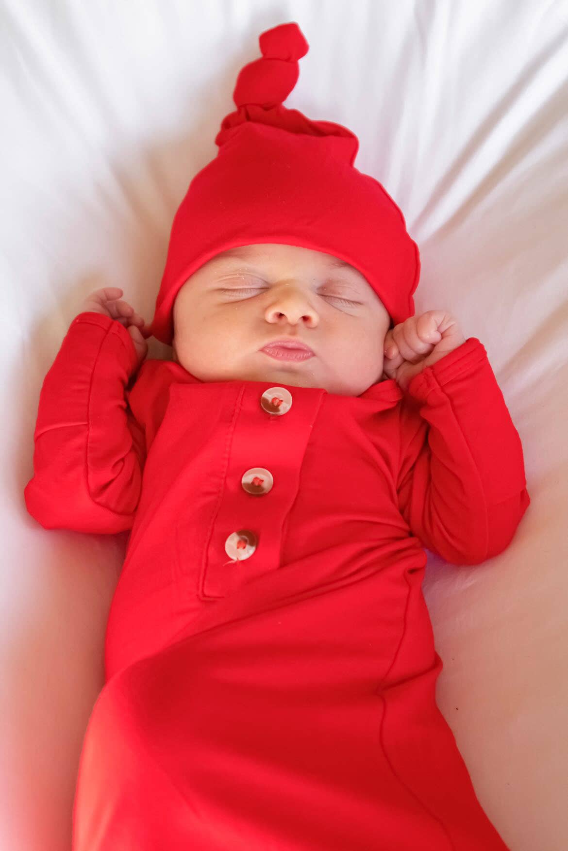 Newborn Clothing - Baby Gown and Hat Sets - Baby Clothing