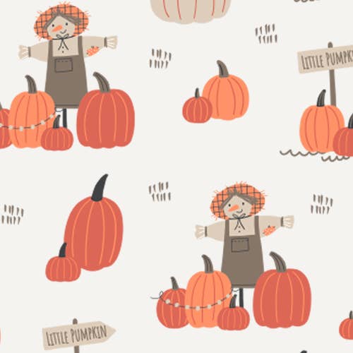 Pumpkin Patch Skirted Bodysuit – Bamboo Fall Baby Outfit