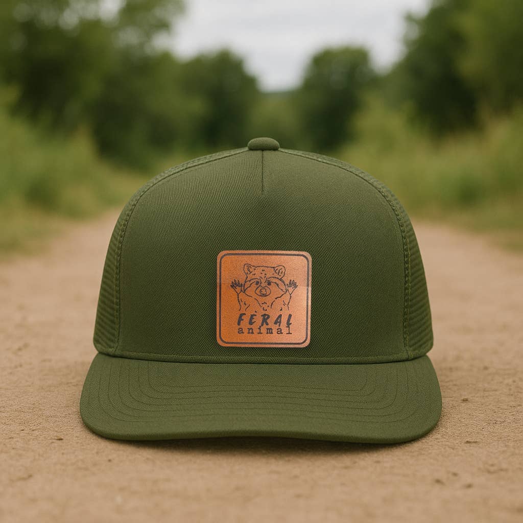 Feral Animal Raccoon Outdoor Nature Adult Trucker Hat