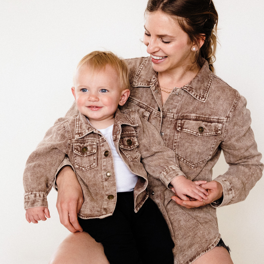 Brown Denim Jacket - Women *SALE*