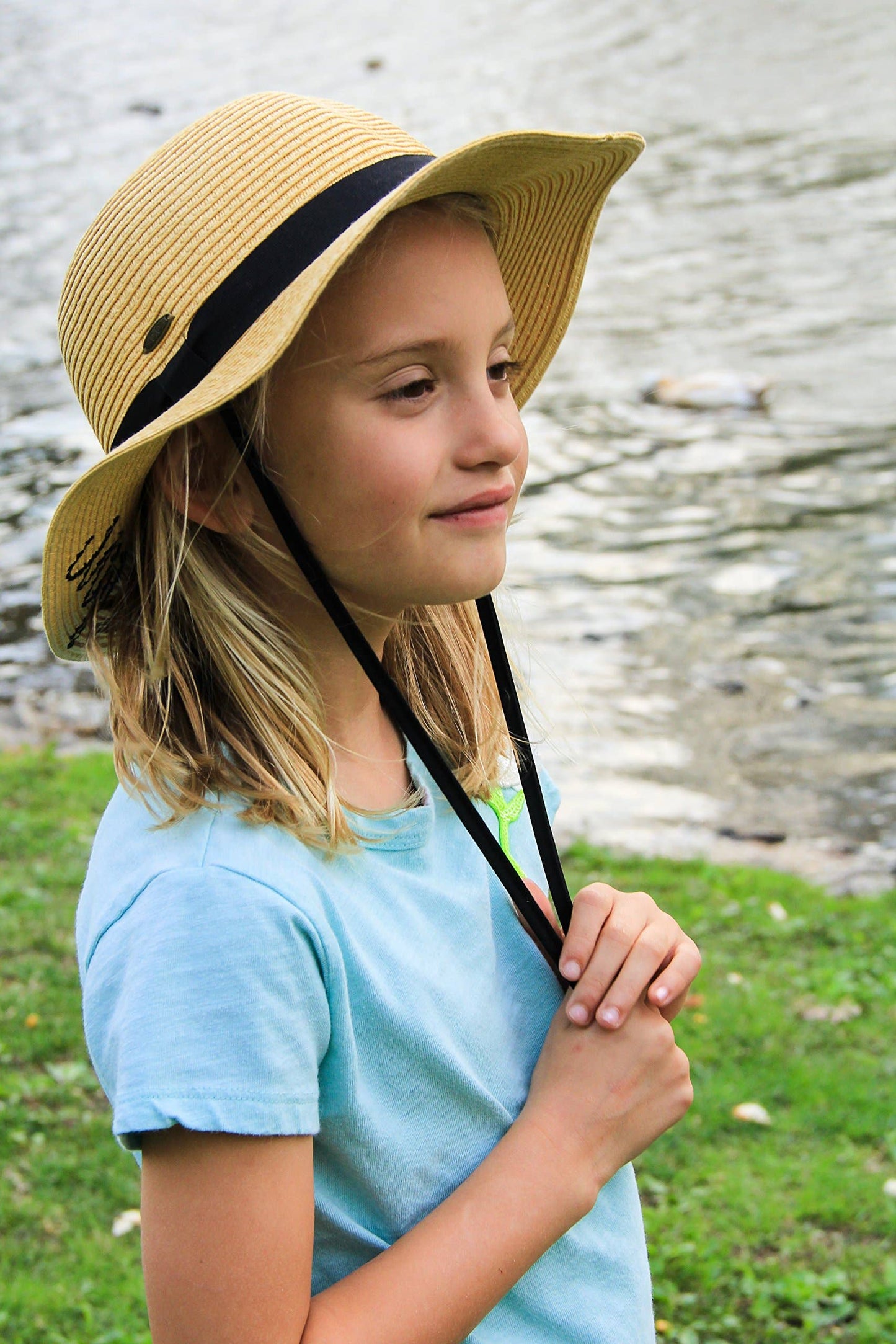 Kid's Sun Hat - Natural - Little Sunshine