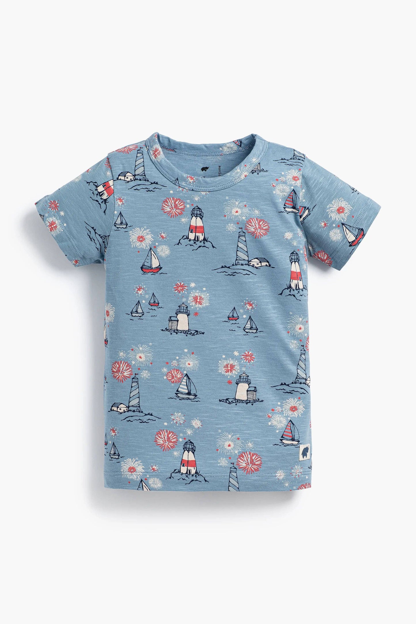 Short Sleeve Crewneck Tee_Seaside Sparklers