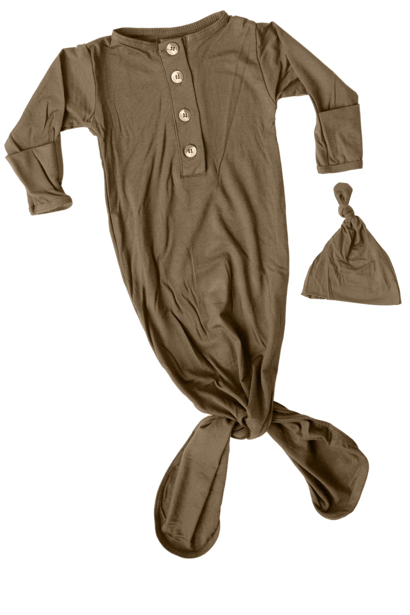 Newborn Clothing - Baby Gown and Hat Sets - Baby Clothing