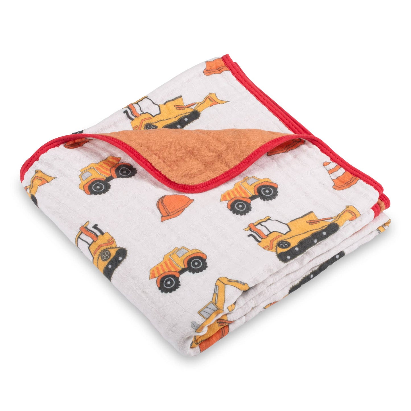 Under Construction Baby Toddler 100% Cotton Muslin Blanket