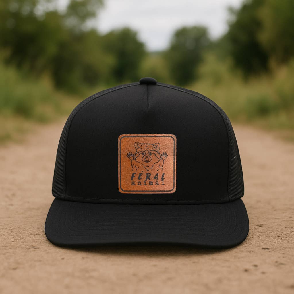 Feral Animal Raccoon Outdoor Nature Adult Trucker Hat