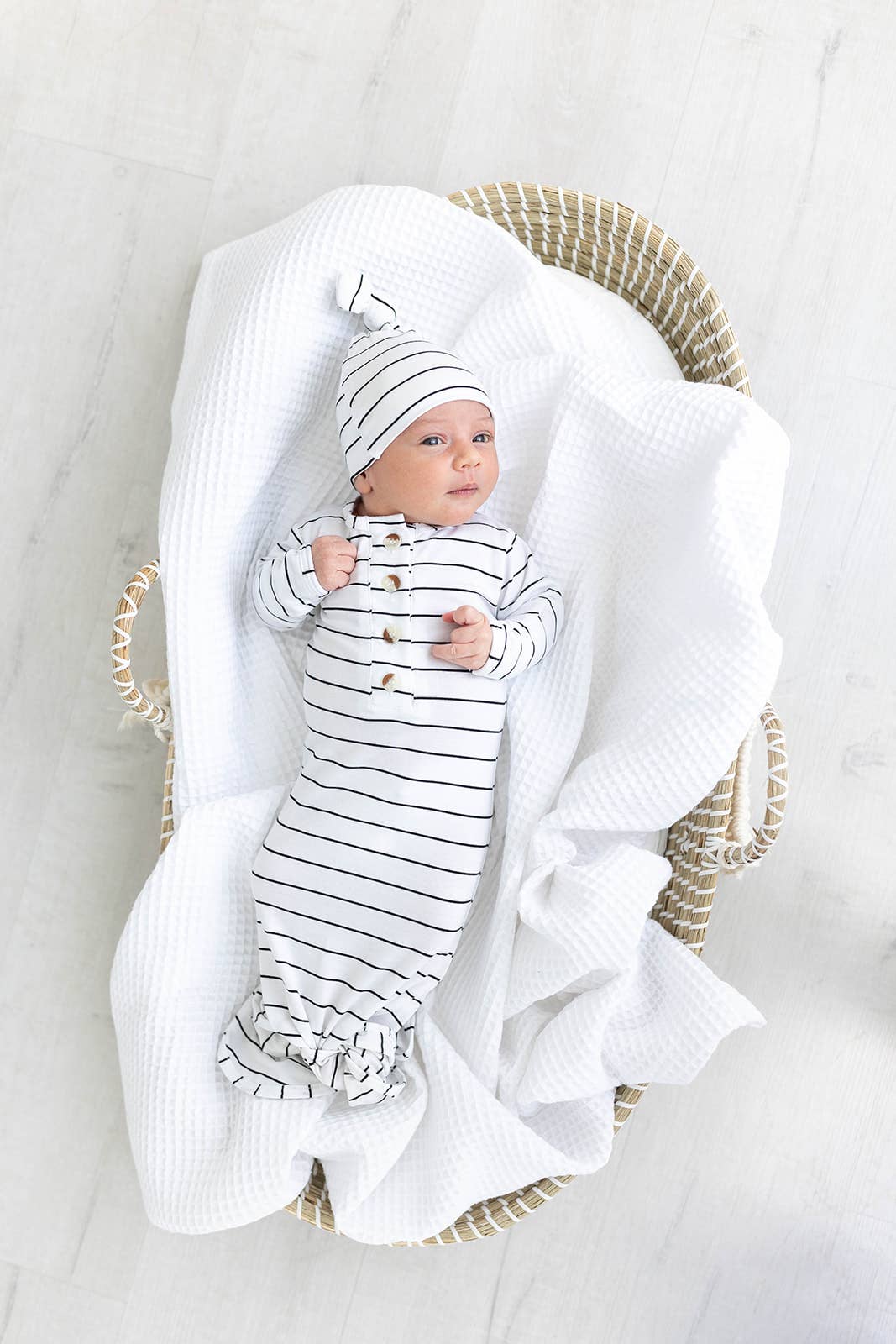 Newborn Clothing - Baby Gown and Hat Sets - Baby Clothing