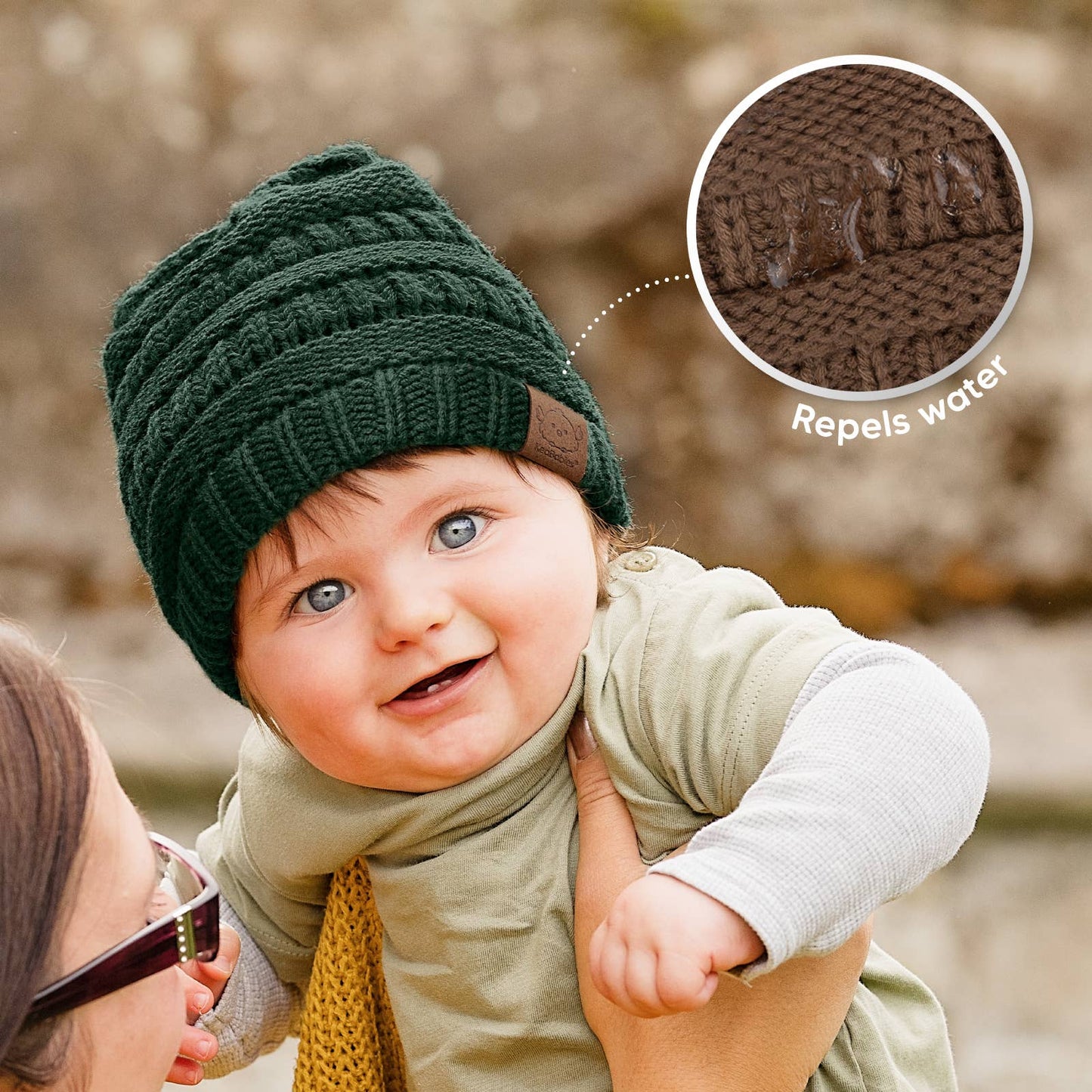 KeaBabies Warmzy Baby Beanies (Icelandic, M)