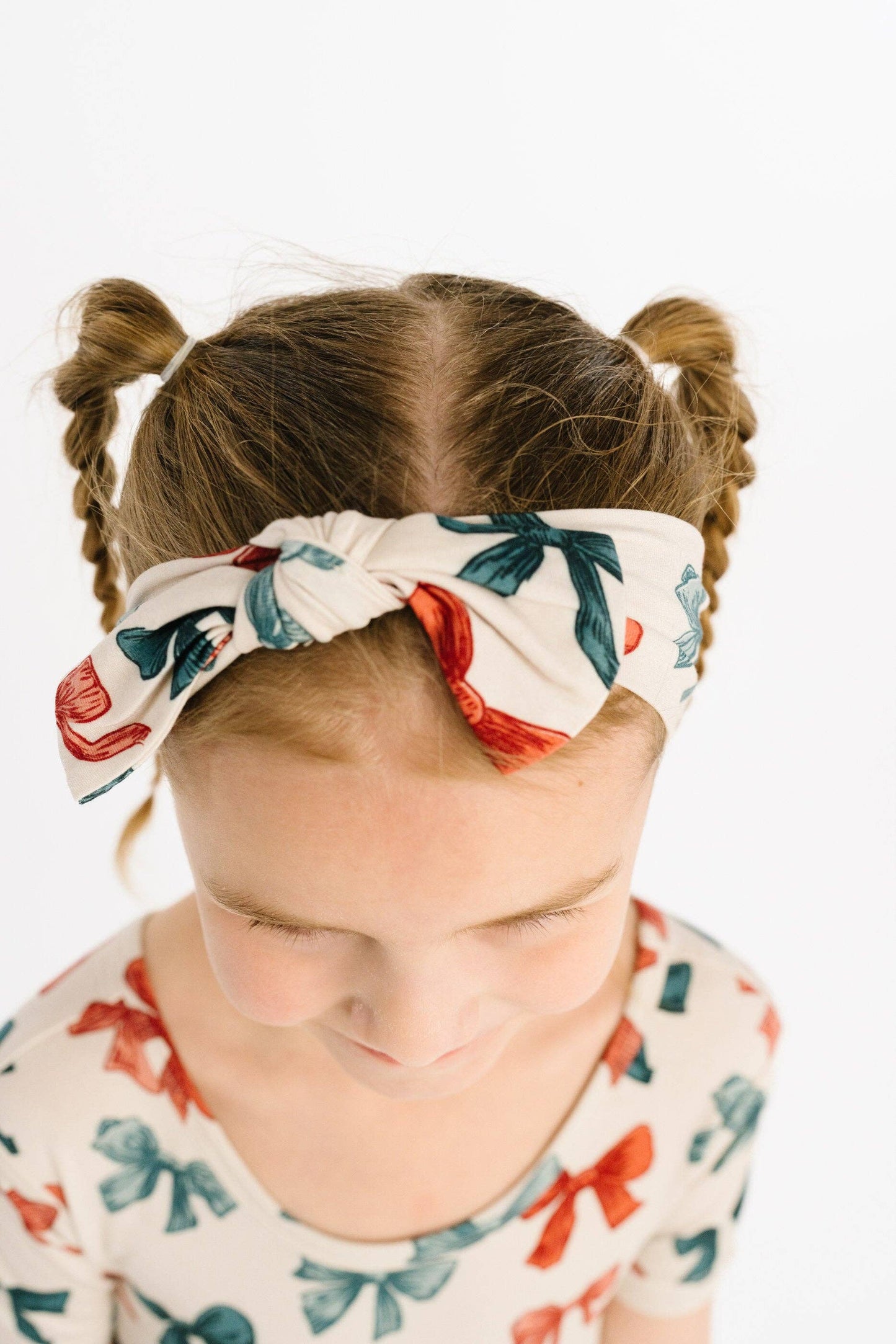 Patriotic Bows Short Sleeve Bamboo Dress
