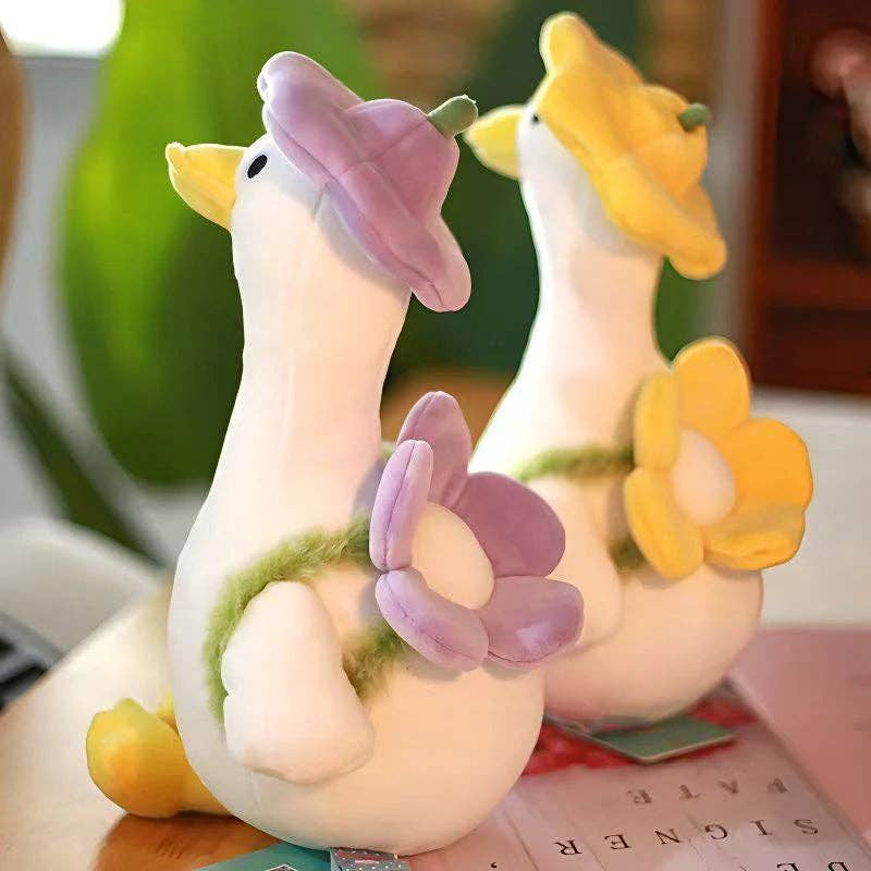 13" Goose plushies! Available in two colors.