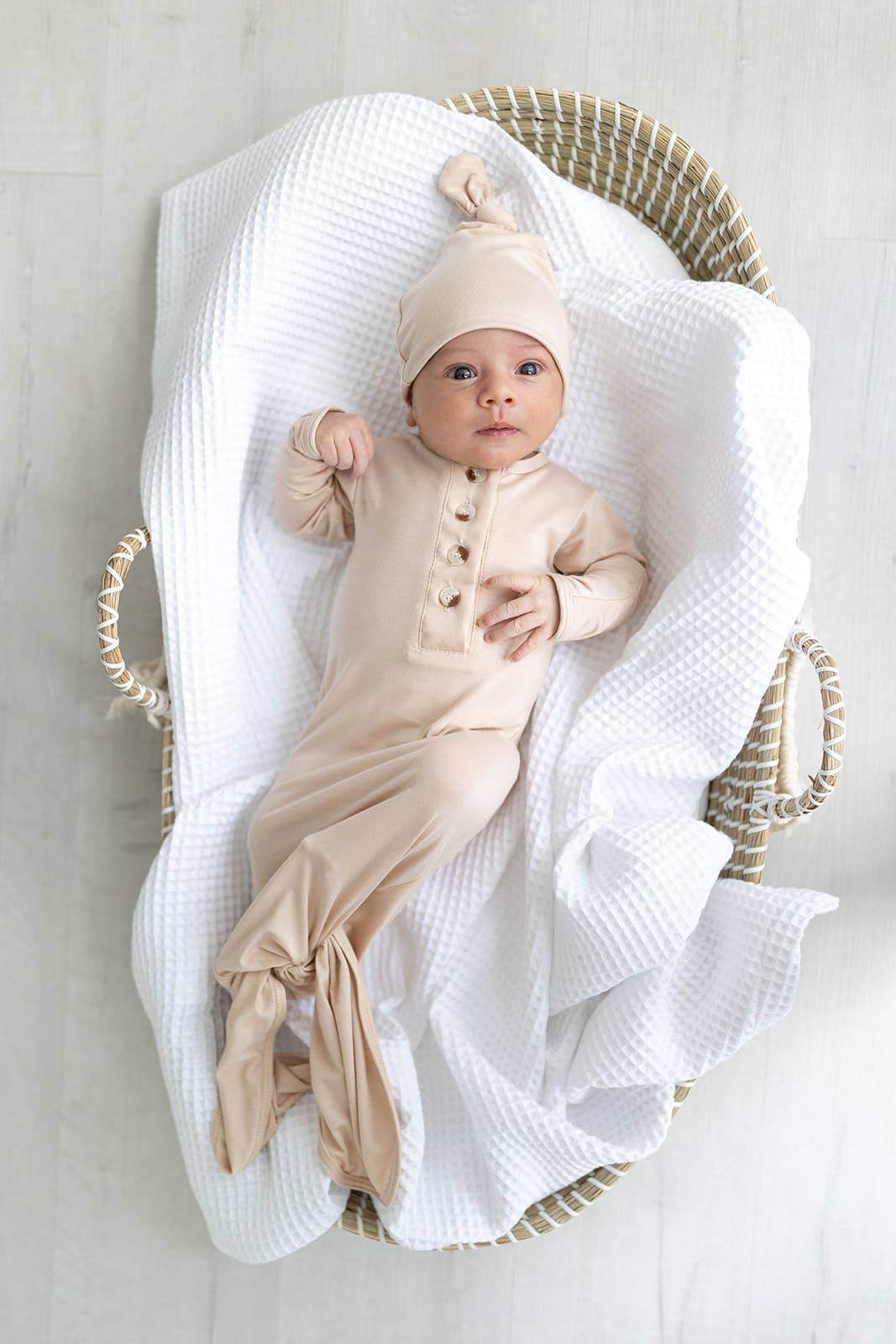 Newborn Clothing - Baby Gown and Hat Sets - Baby Clothing