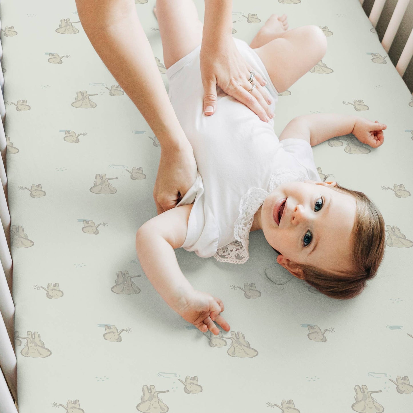 KeaBabies 2-Pack Isla Fitted Crib Sheet