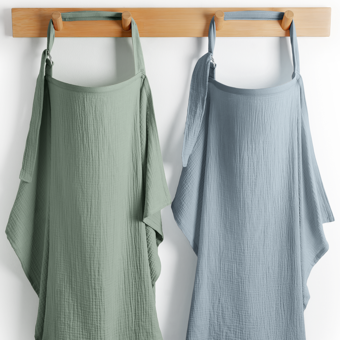 Muslin Nursing Cover - 100% Cotton, Pack of 2 by Comfy Cubs