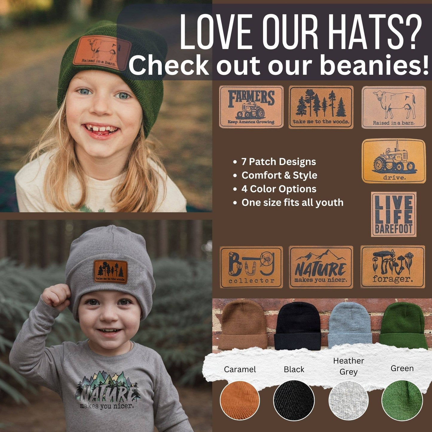 "Some Friends have Feathers" Trucker Hat for Outdoor Kids