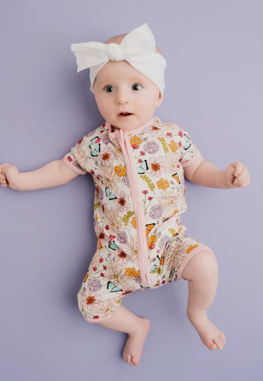 Wild Petals Bamboo Shortall