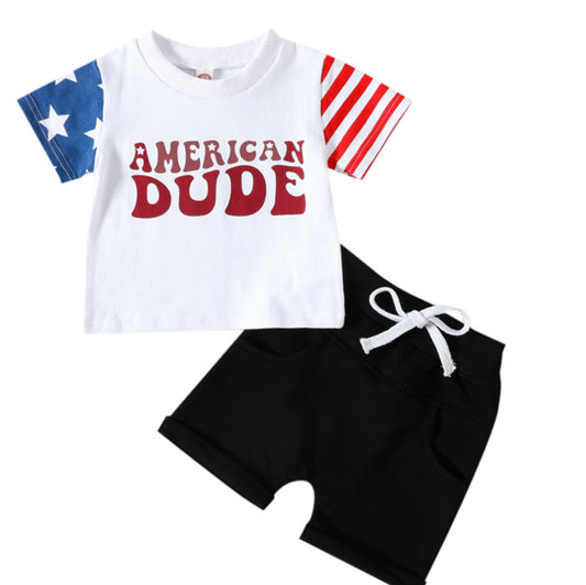 American Dude Short Set