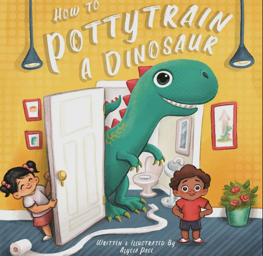 How to Potty Train a Dinosaur