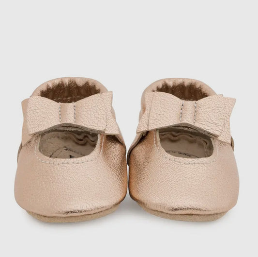BirdRock Baby- Bow Moccasins