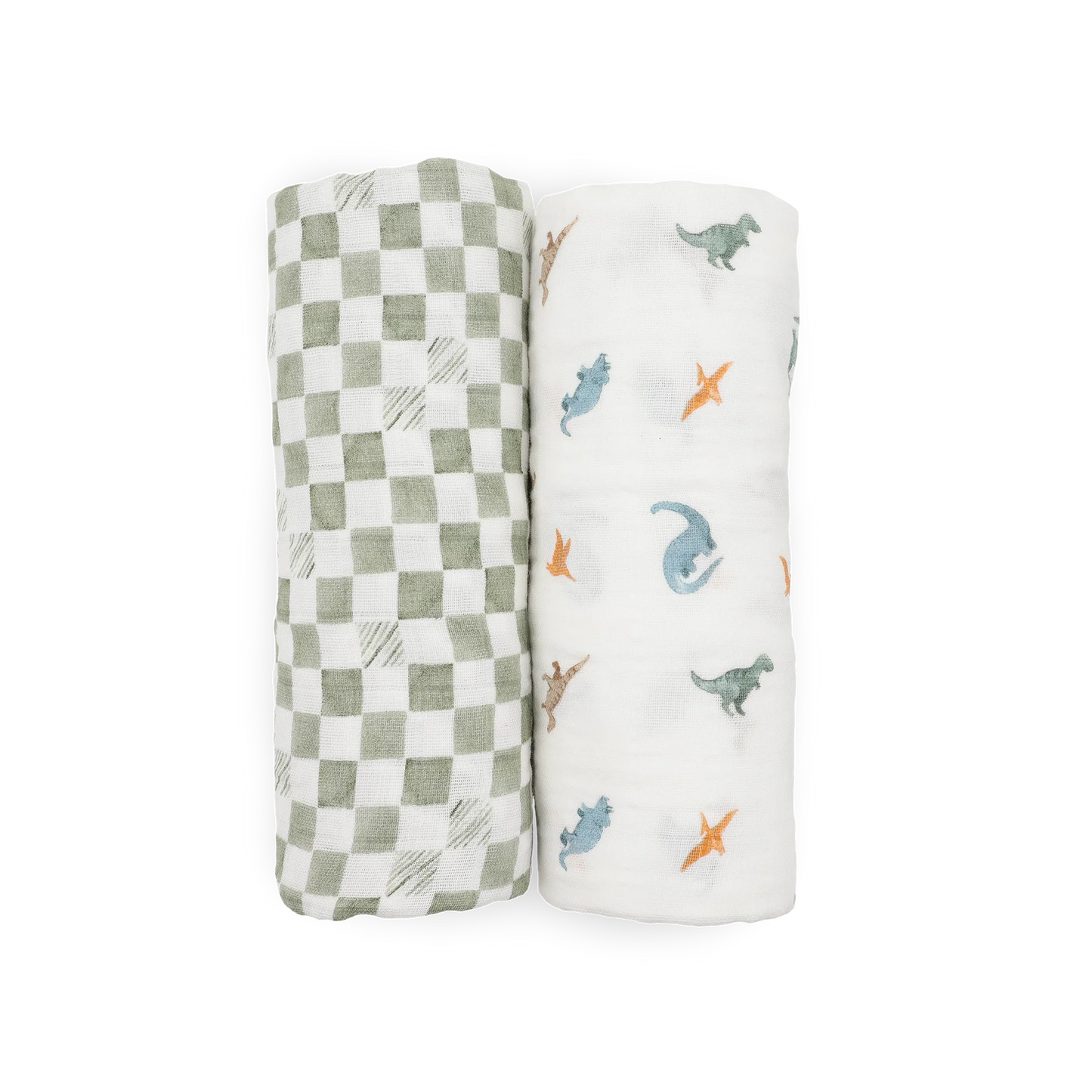 Organic Cotton Muslin Swaddle Blanket 2 Pack