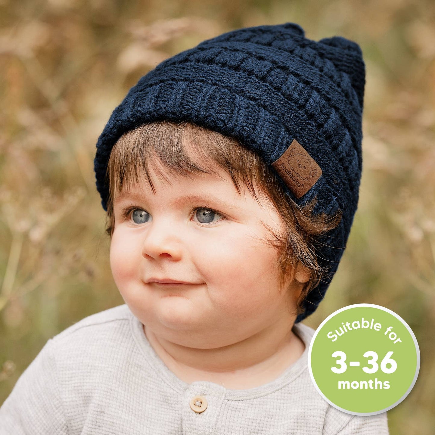 KeaBabies Warmzy Baby Beanies (Icelandic, M)