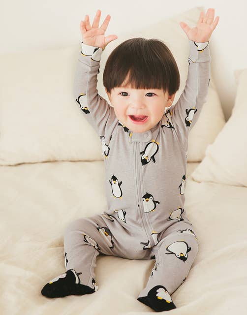 Bebe Penguin Baby Footie