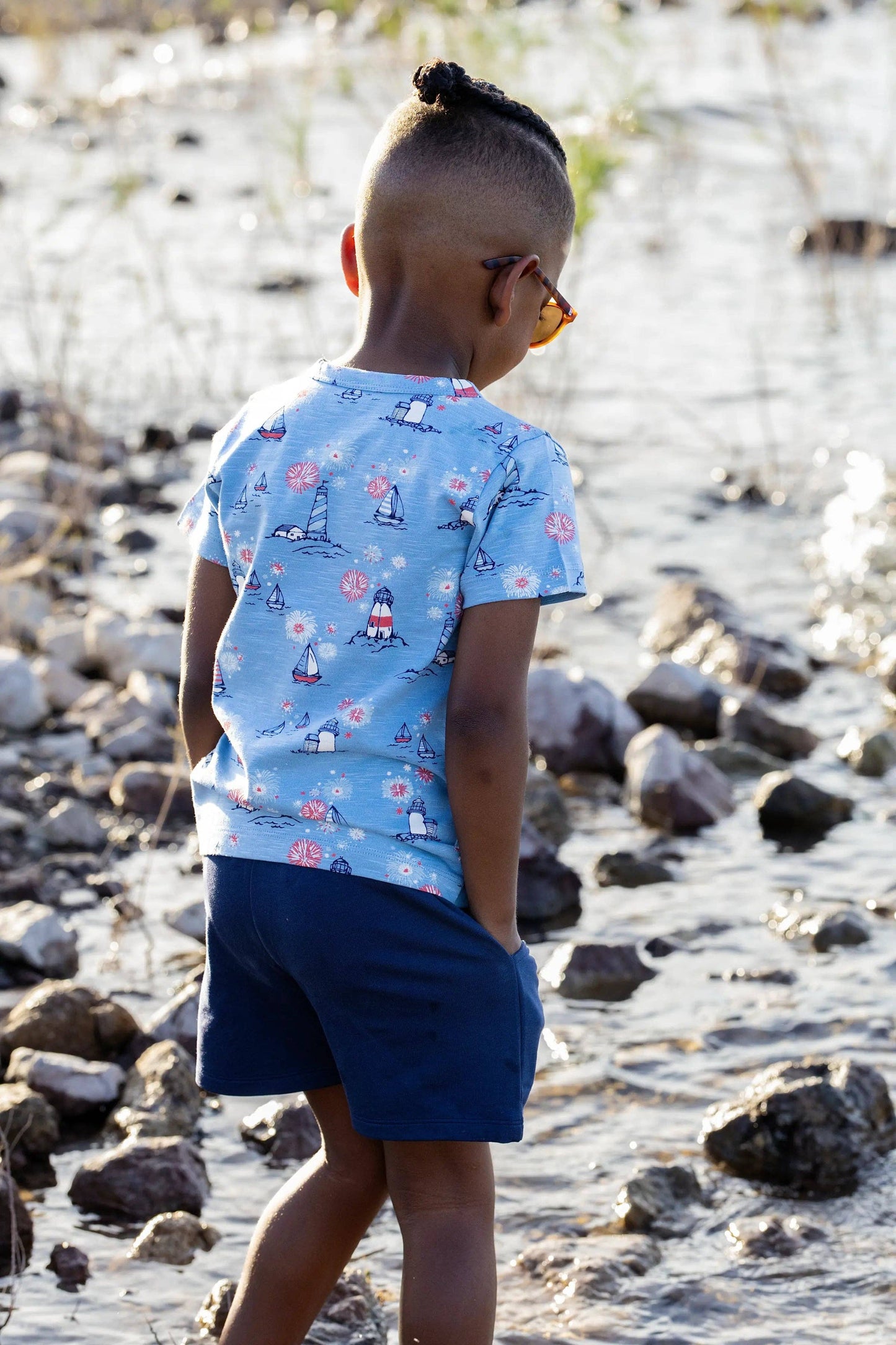 Short Sleeve Crewneck Tee_Seaside Sparklers
