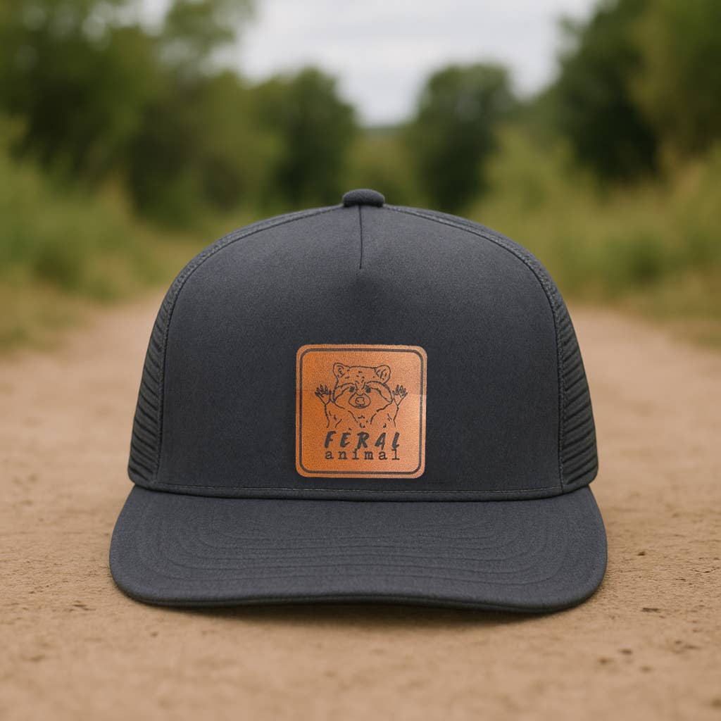 Feral Animal Raccoon Outdoor Nature Adult Trucker Hat