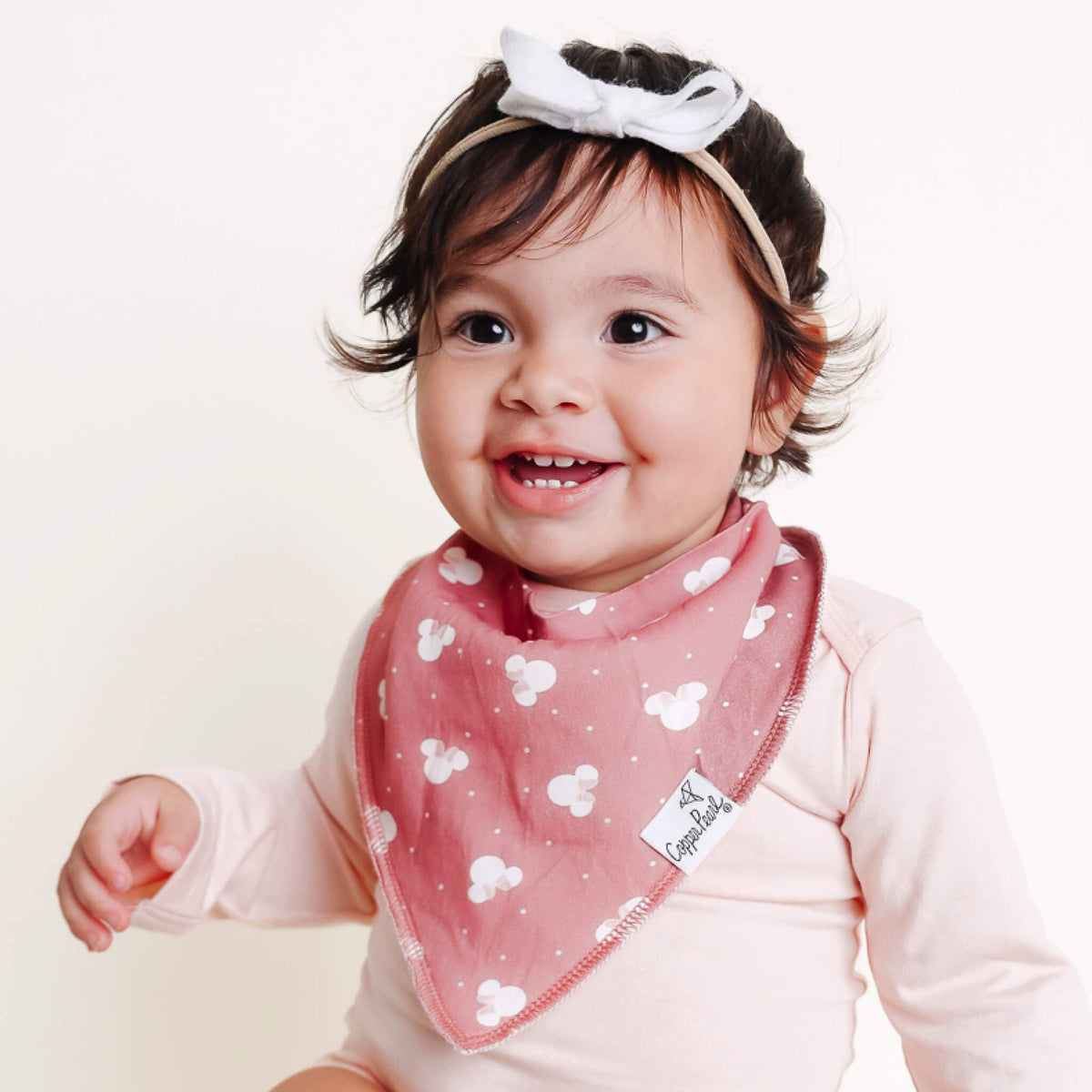 4 Pack Baby Bandana Bibs - Minnie Mouse