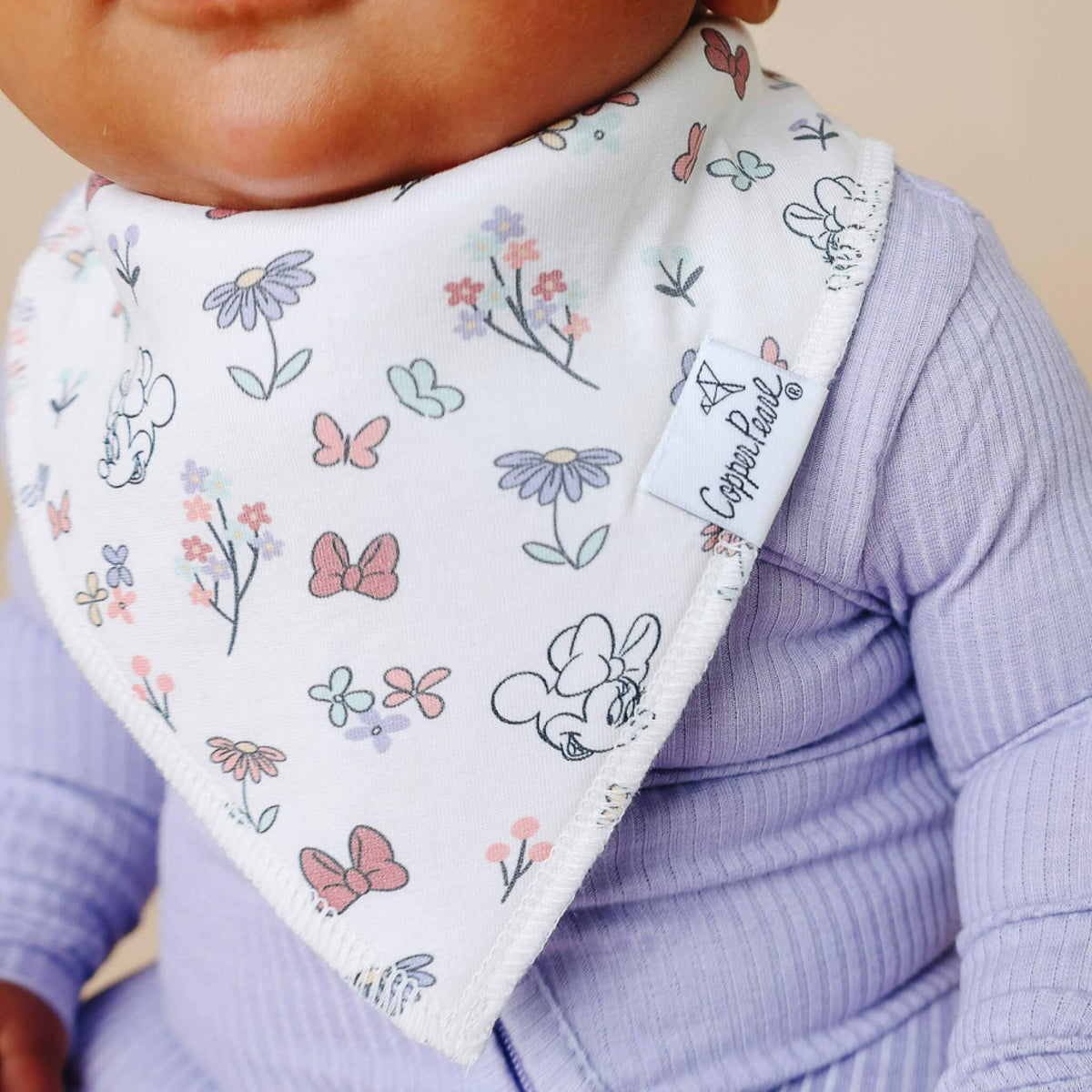 4 Pack Baby Bandana Bibs - Minnie Mouse