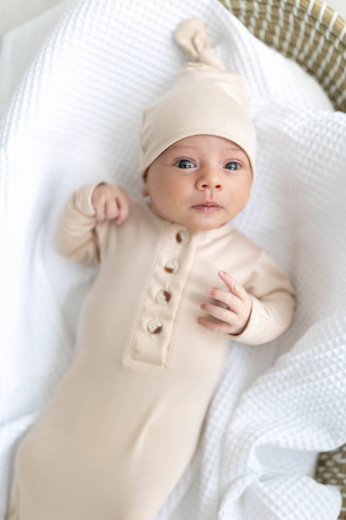 Newborn Clothing - Baby Gown and Hat Sets - Baby Clothing